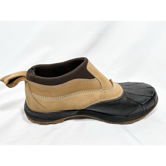 LL Bean Storm Chaser Tek 2.5 Low Cut Duck Boots Leather Men's Size 12 Medium - Picture 4 of 14